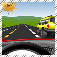 Road Race game screenshot